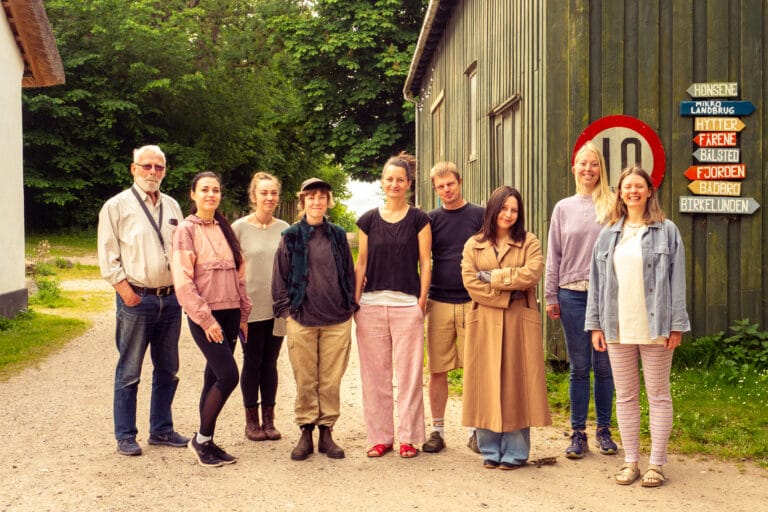 (nogle) af os på Byaasgaard